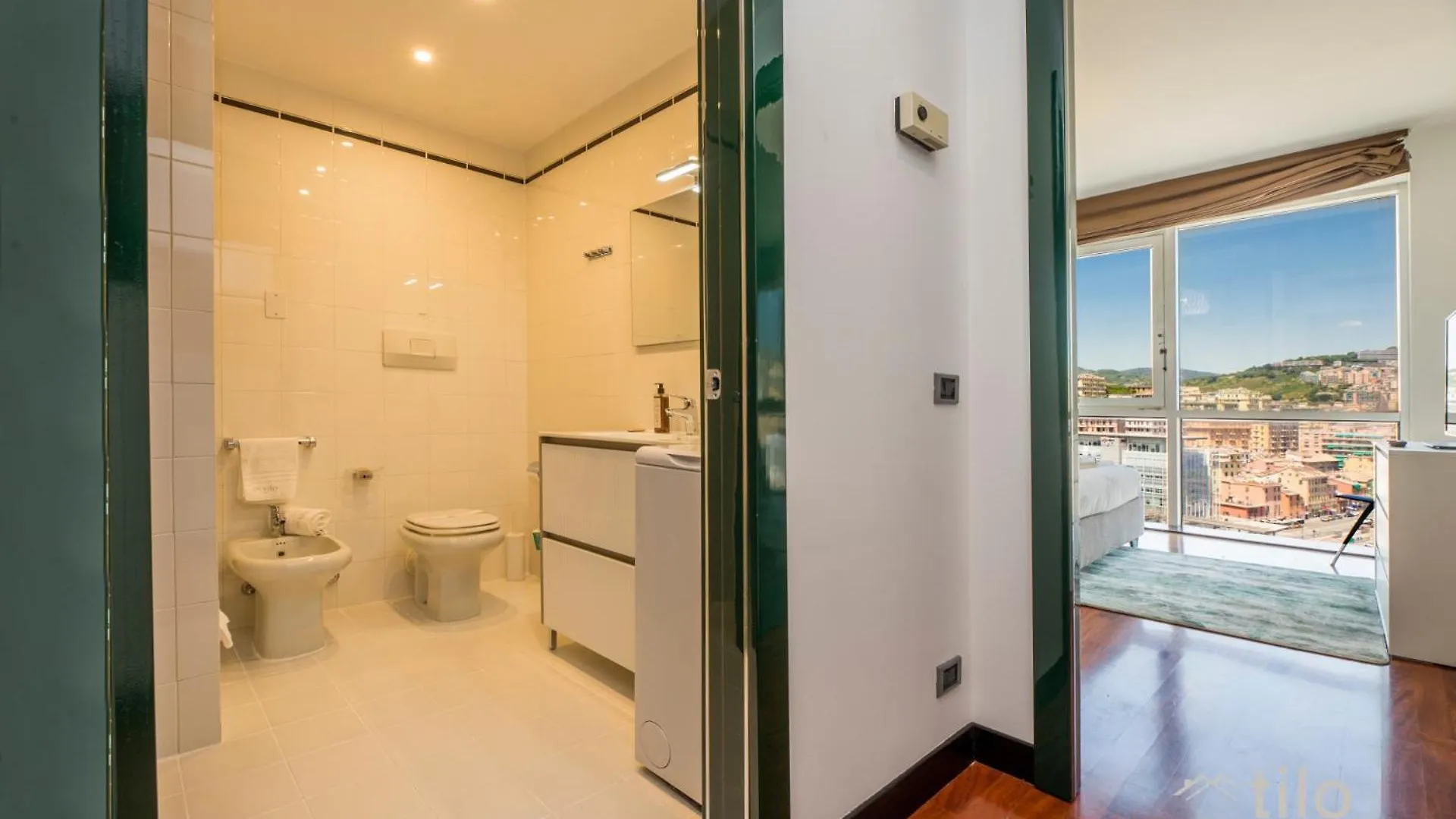 Train Station| Parking| A/C| Wifi By Tilo Apartman Genova